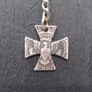 Square Cross Pendant/Necklace/Keychain YOUR CHOICE