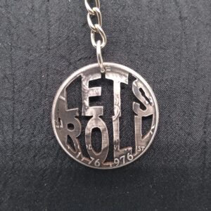 Let's Roll Pendant/Necklace/Keychain YOUR CHOICE