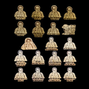 Dr Now Laser Engraved Wood Magnet or Ornament