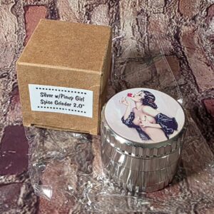 Grinder Silver Pin-up Girl