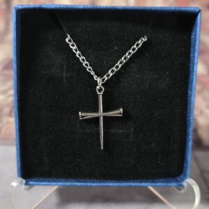 Nails Cross Pendant Necklace