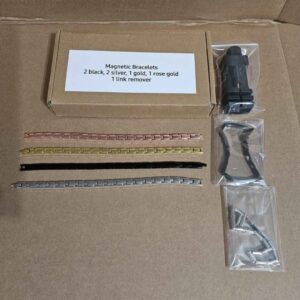 Magnetic Braclets 6 Pack & Link Remover
