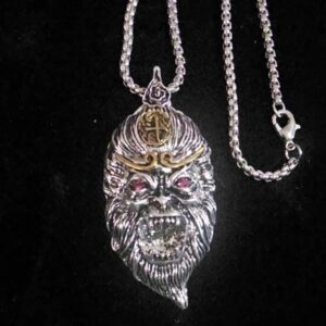 Monkey King Wu King Pendant Necklace, Doo-Wan-Buddha