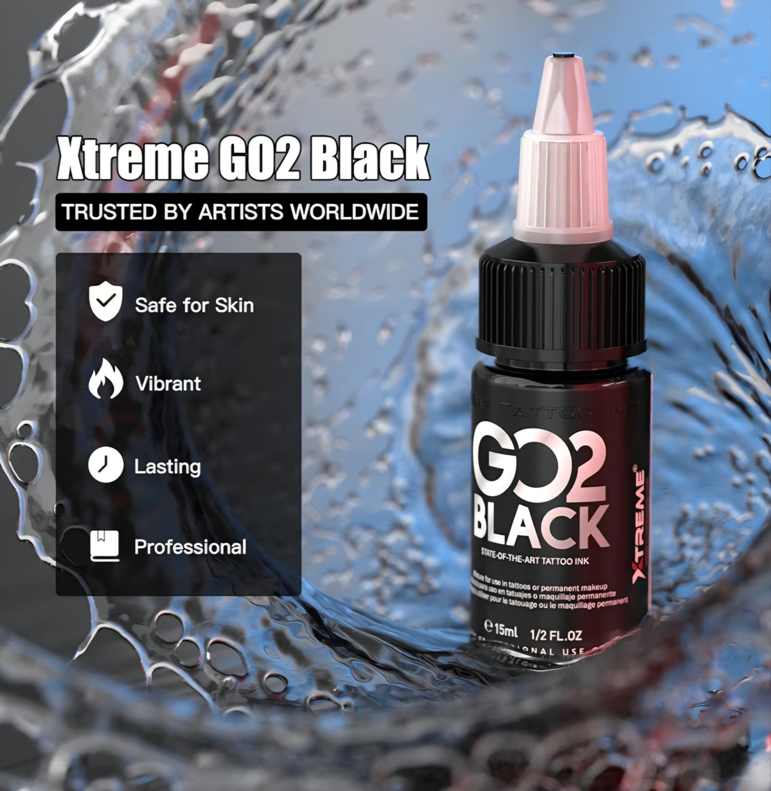 Wormhole Tattoo Machine Kit with 2Pcs 2300mAh Battery WTK370 - Black - Image 4