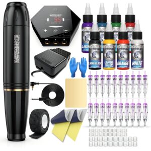 Wormhole Tattoo Pen Kit - Black