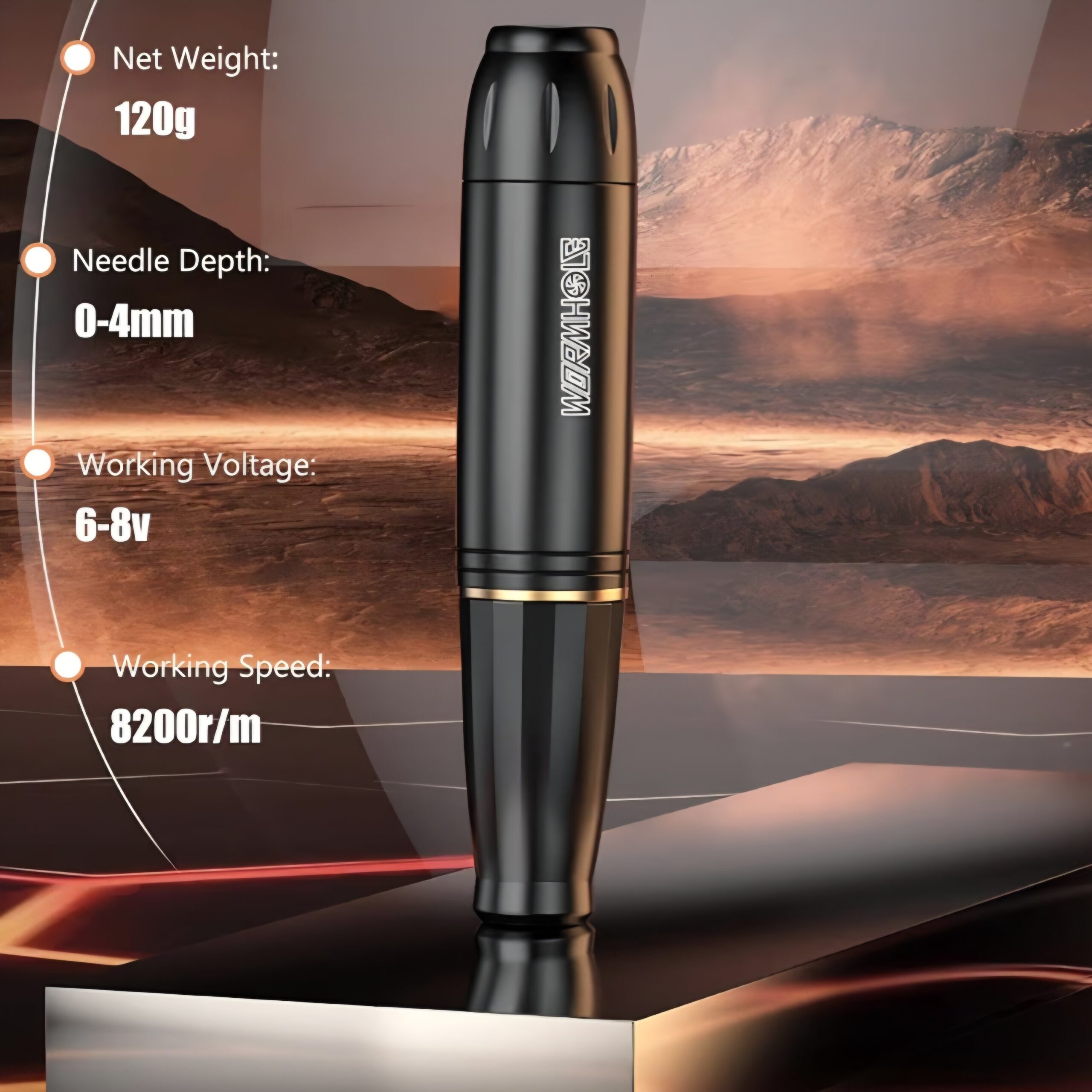 Wormhole Tattoo Pen Kit - Black - Image 5