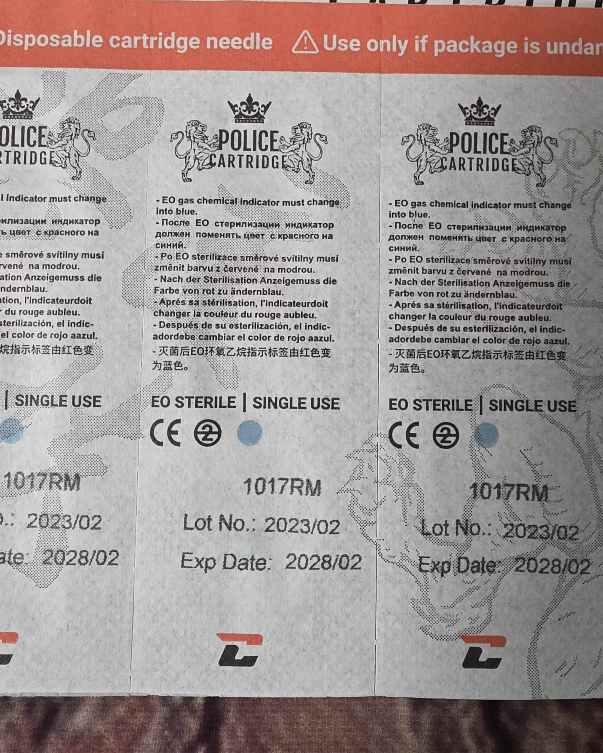 CNC Tattoo Needle Cartridges 17ct -1017RM - Image 3